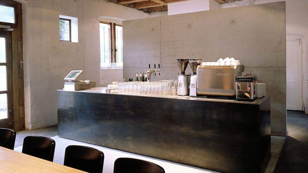 Contemporary minimalist restaurant design in Basel