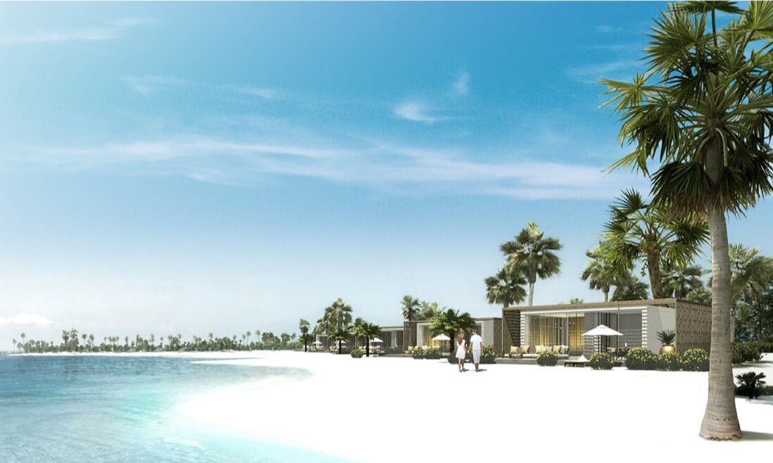 Modern beach villa design with Japanese influence